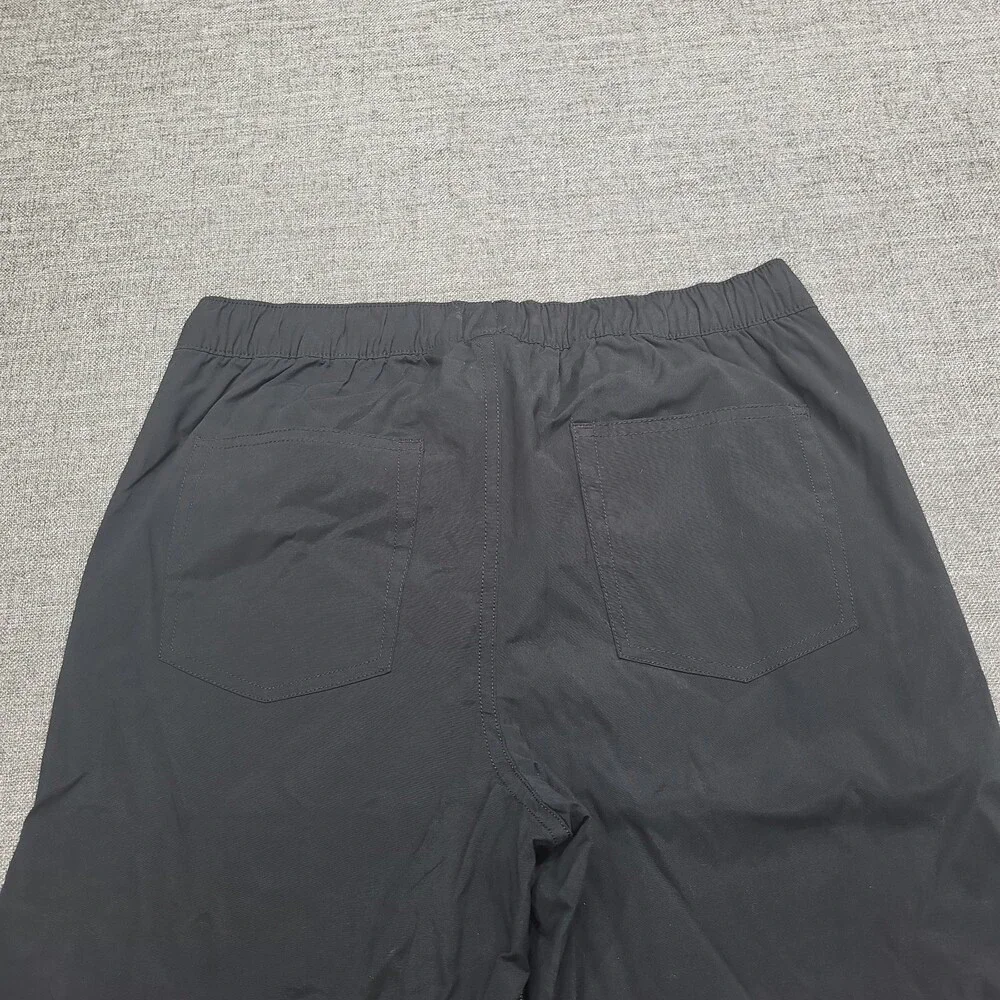 Boys Jersey Lined Pull On Pants - Cat & Jack Black Size 16